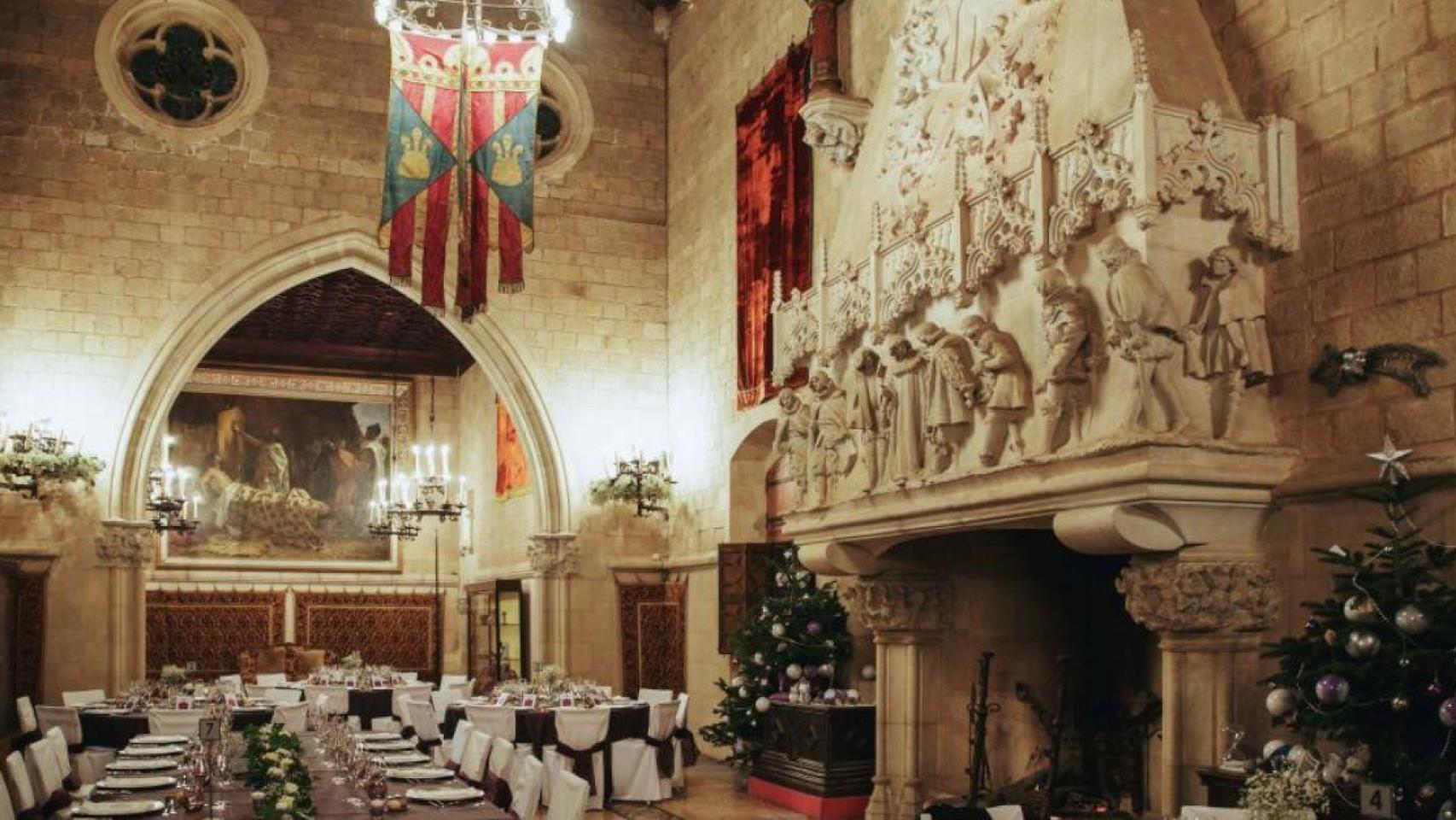 Interior del castillo de Santa Florentina| MARESME EVENTS