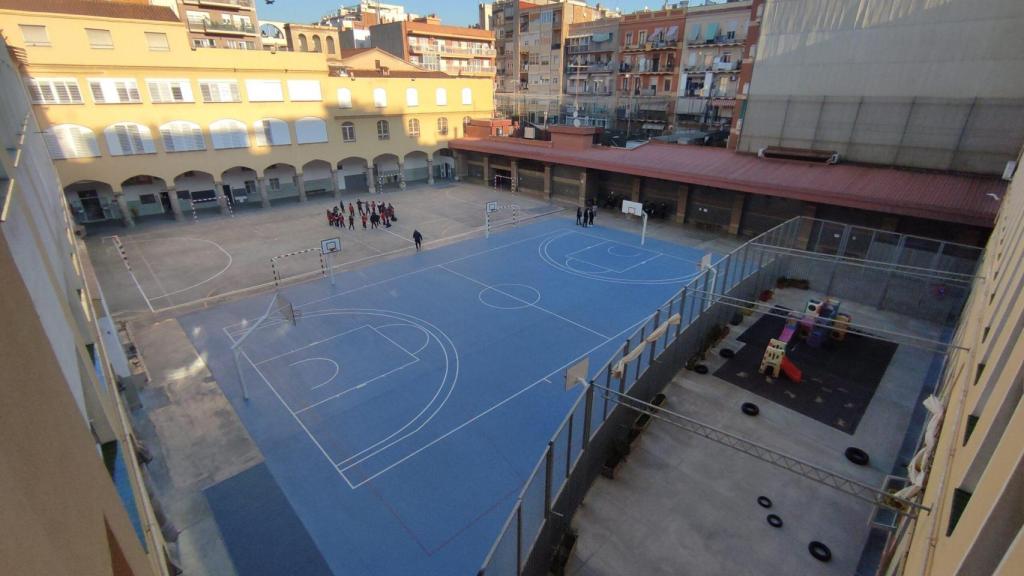 Patio interior del colegio Salesians Rocafort