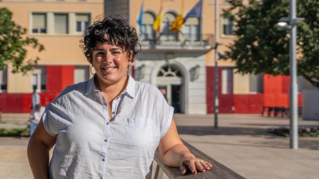 Mireia González, alcaldesa de Santa Coloma, durante la entrevista con Metrópoli