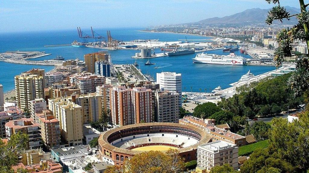 Panorámica de Málaga