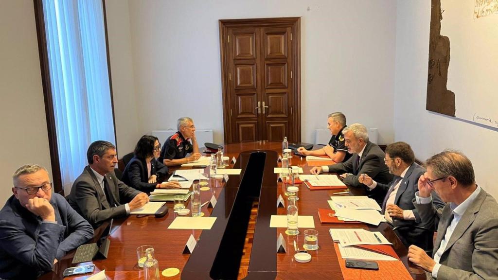 La reunión entre Núria Parlon y Jaume Collboni en el Ayuntamiento de Barcelona