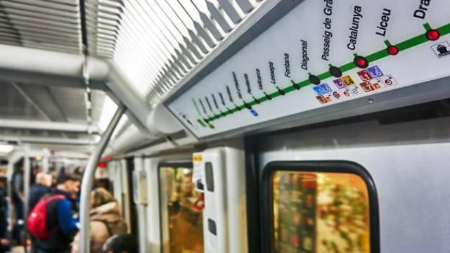 Imagen del metro Barcelona