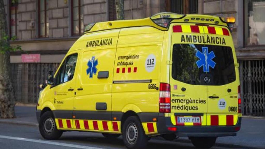 Imagen archivo de una ambulancia