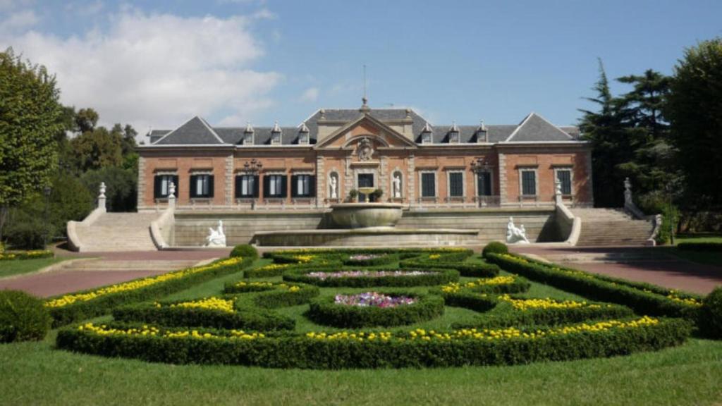 Exterior del palacete Albéniz de Montjuïc