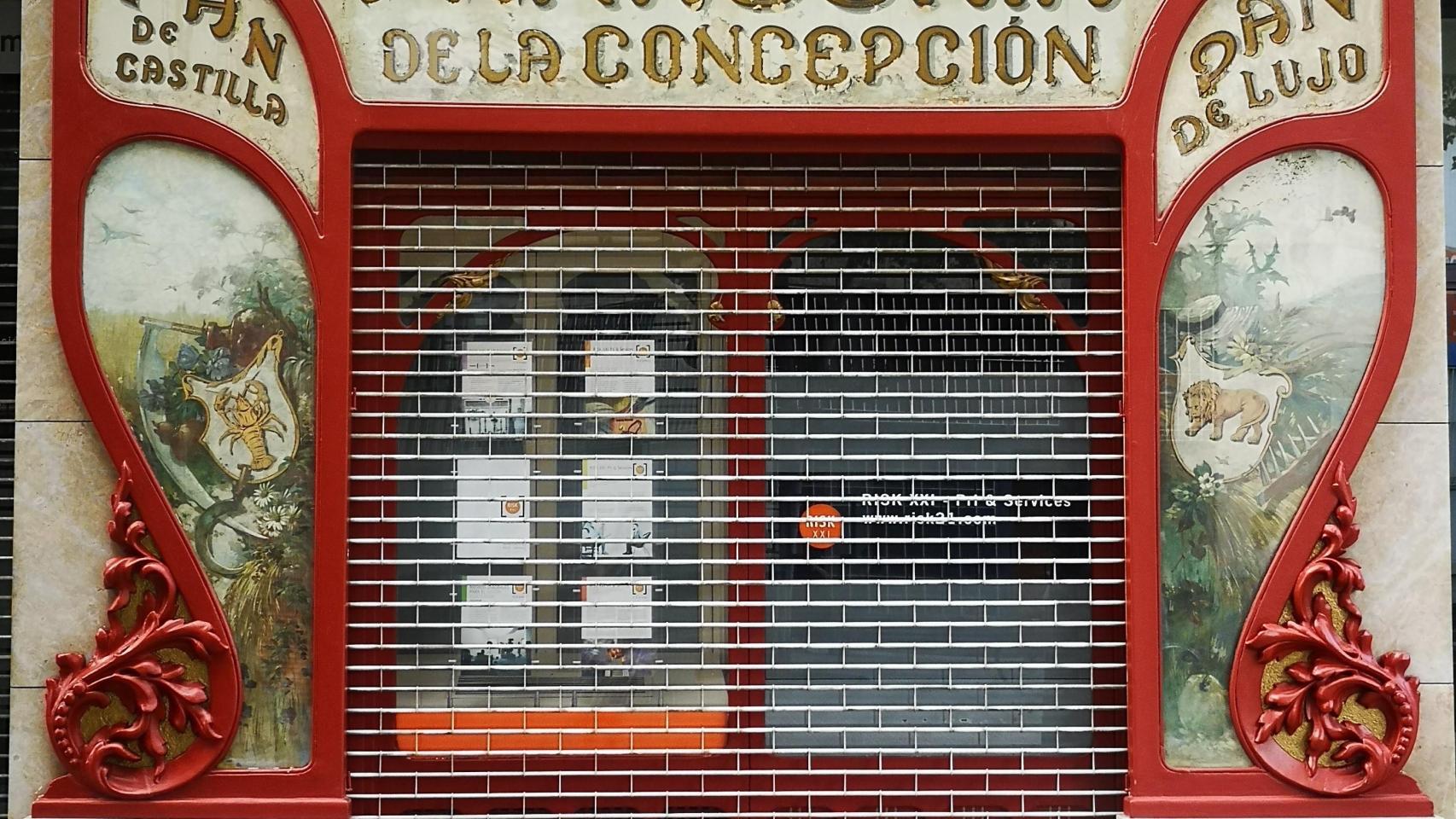 Fachada de la Panadería de la Concepción