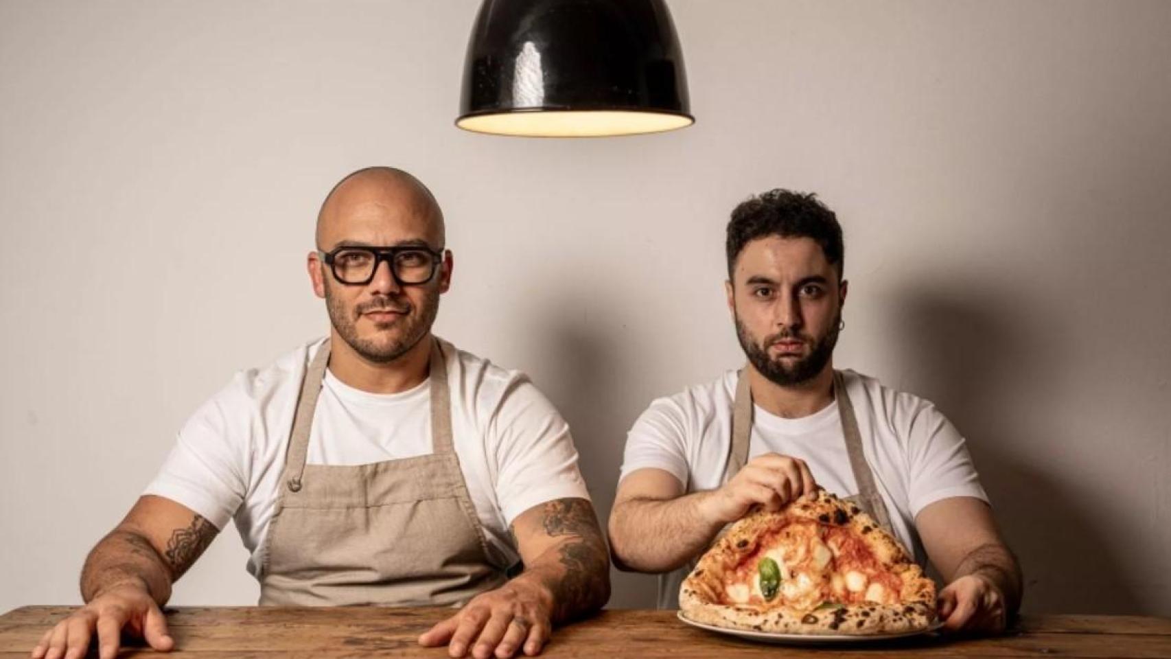 Rafa Panatieri y Jorge Sastre en Sartoria Panatieri (Barcelona)