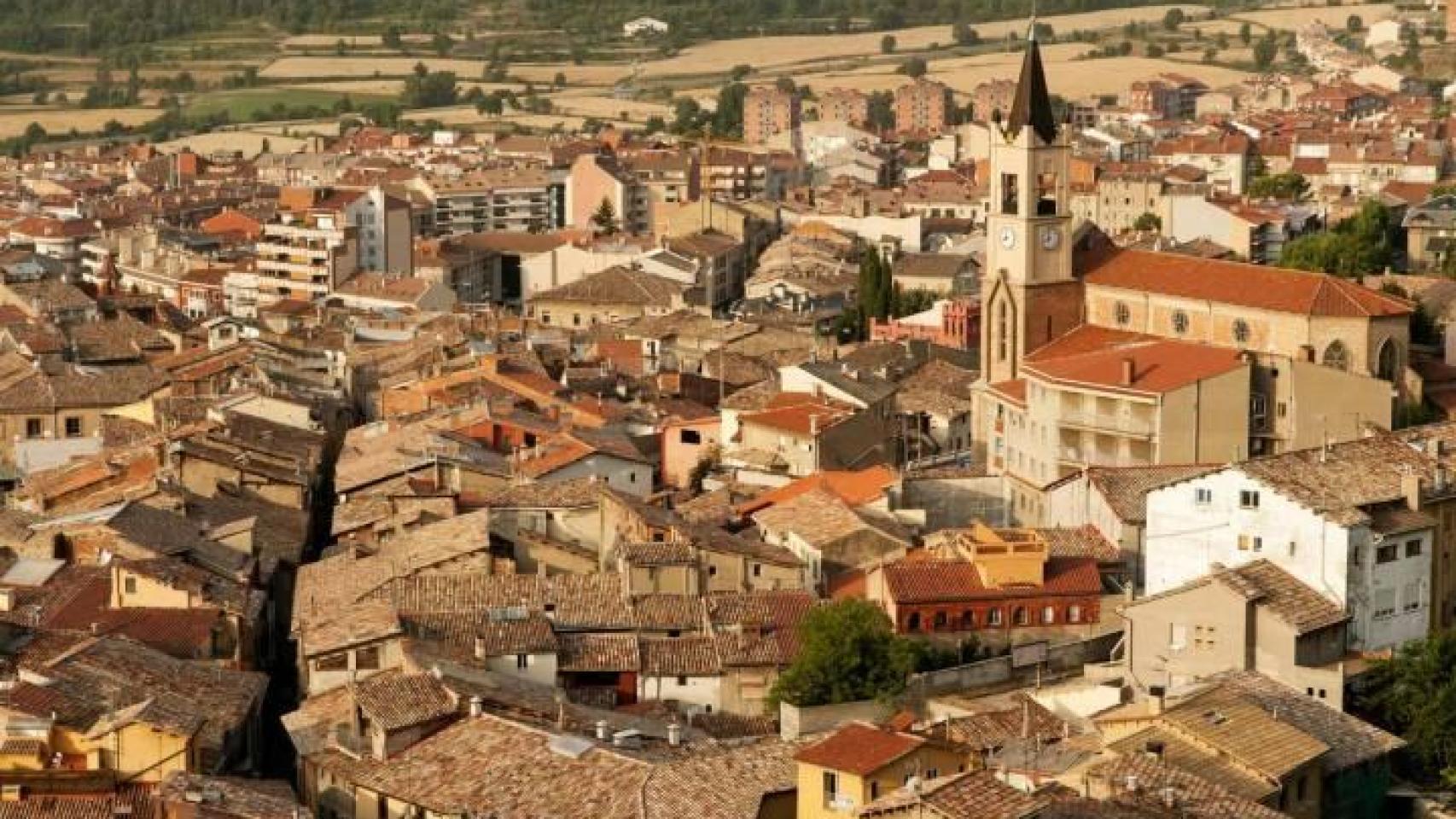 El pueblo de Berga en una imagen de archivo