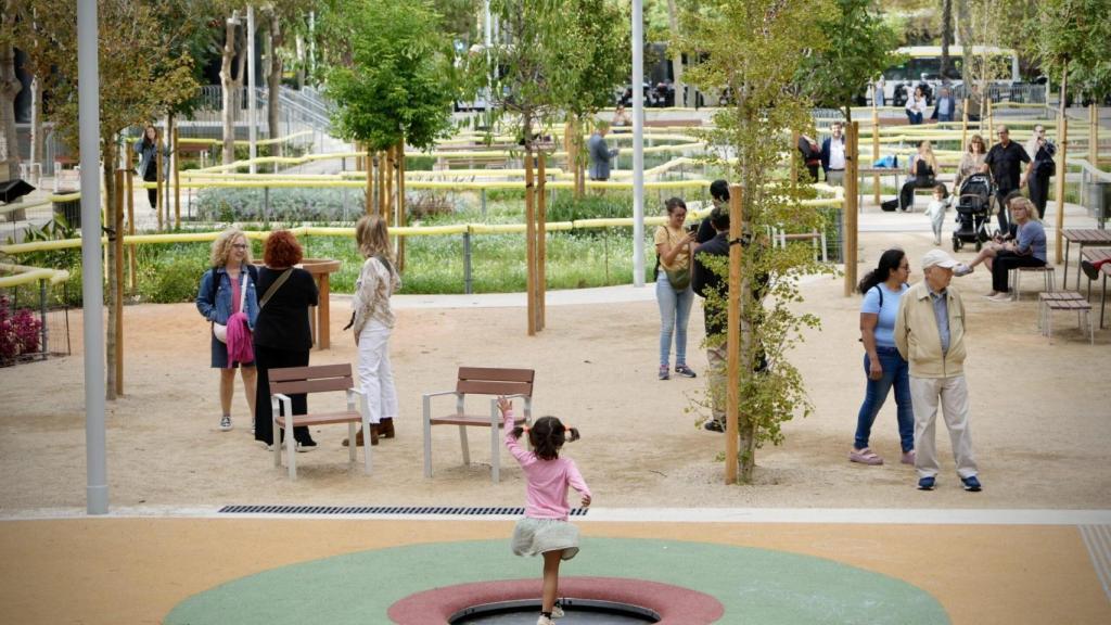 Barcelona inaugura un nuevo parque en Les Corts