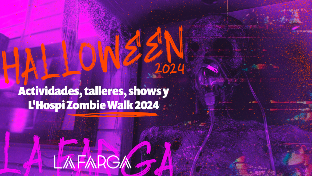 Cartel de La Farga Halloween