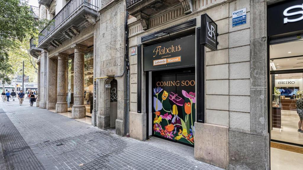 Nueva flagship store de Flabelus en Consell de Cent de Barcelona