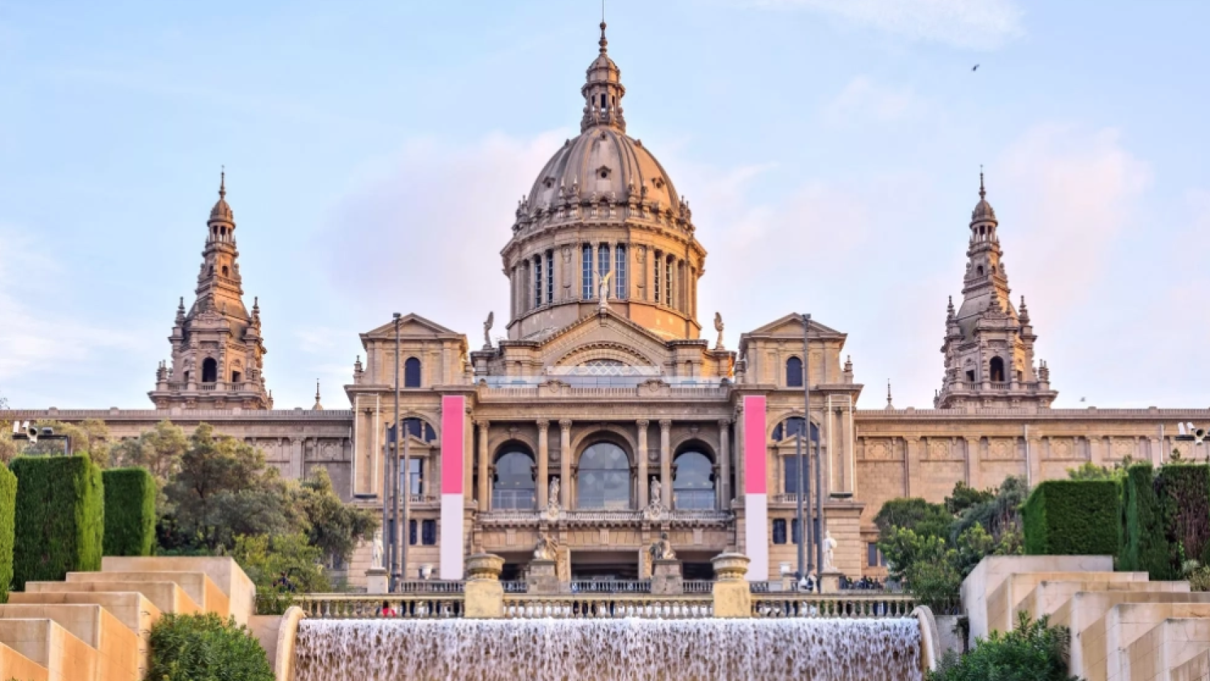 El Museo Nacional d'Art de Catalunya (MNAC) en Barcelona