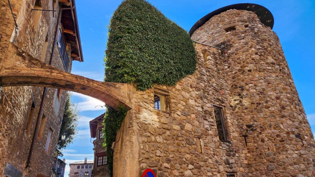 Interior del pueblo de Guardiola de Berguedà