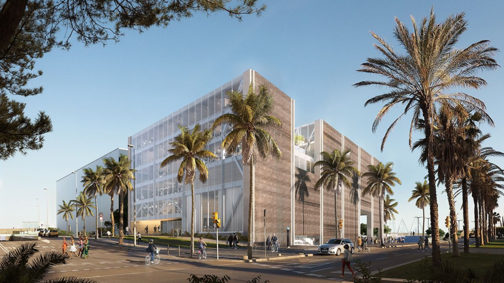 Render del Parque de Tecnología Marítima de Barcelona (PTMB)