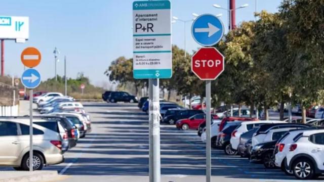 Un parking de Park & Ride en Viladecans