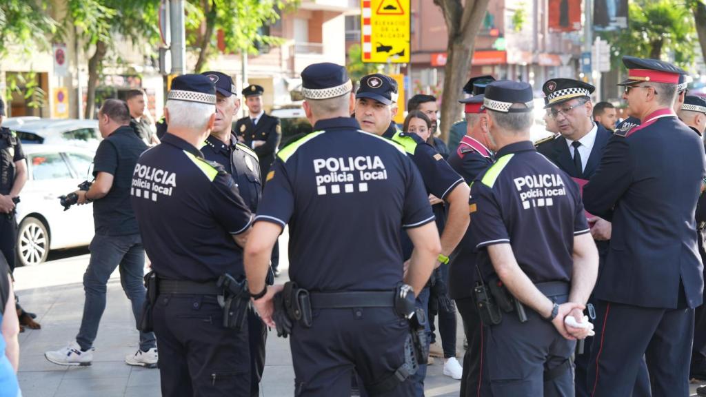 Policías locales de Sant Andreu de la barca