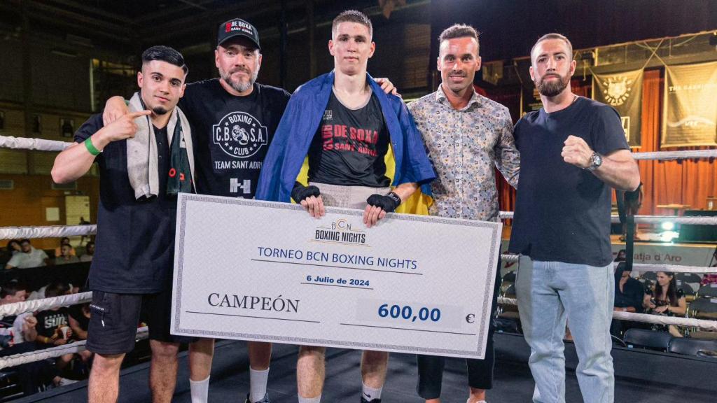 Artur Zbun en un torneo anterior de BCN Boxing Nights