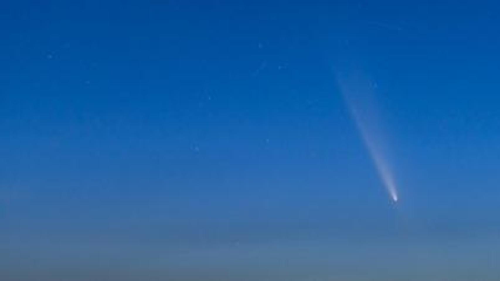 El cometa C/2023 A3 sobrevuela la Serra del Cadí y el Pedraforca