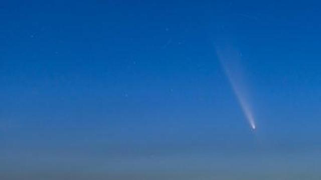 El cometa C/2023 A3 sobrevuela la Serra del Cadí y el Pedraforca