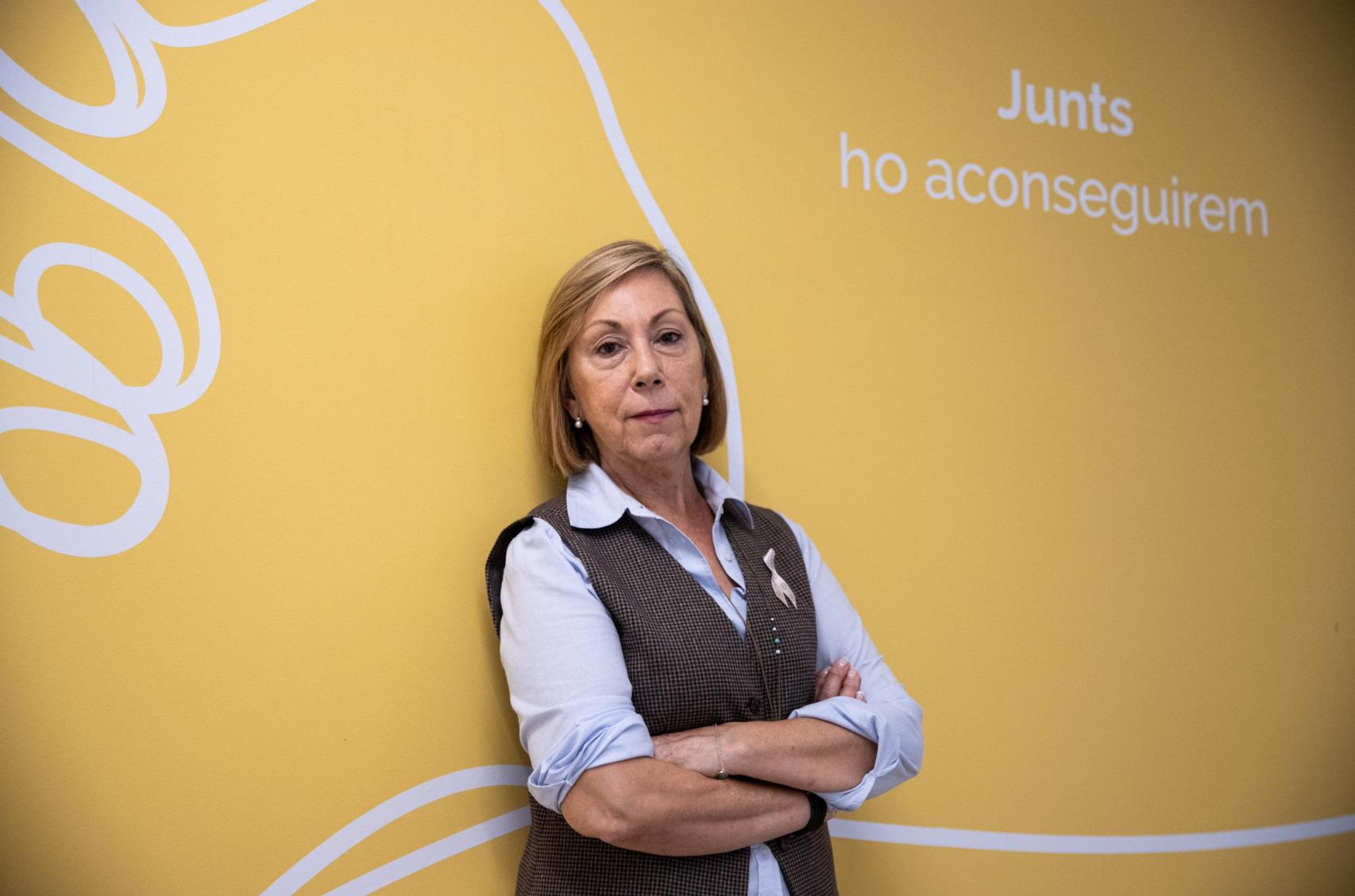 Lourdes Esquerdo, superviviente de cáncer de mama y voluntaria en AECC