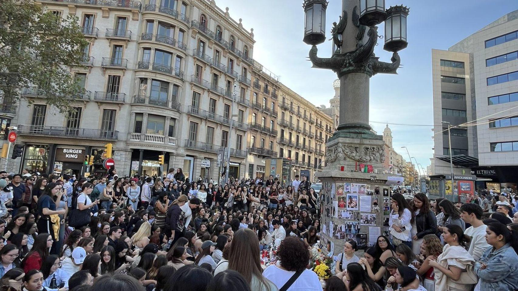 Homenaje a Liam Payne en Barcelona