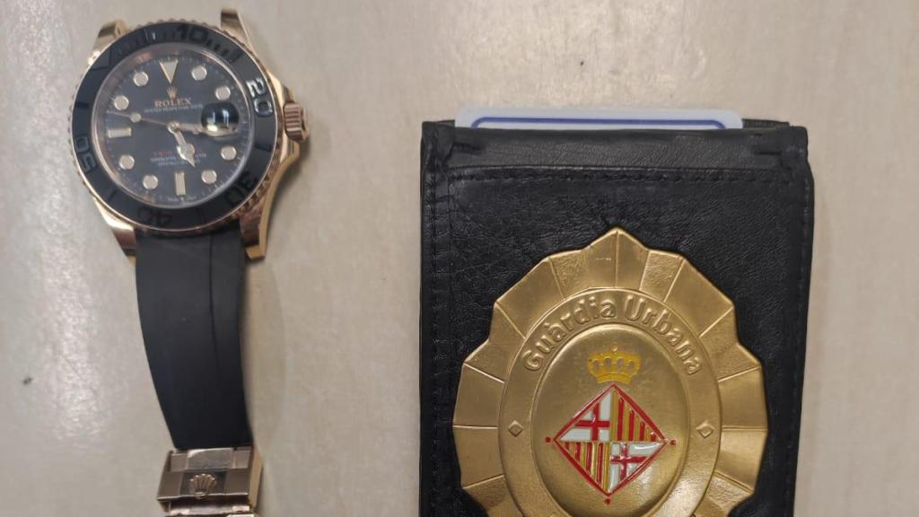 Agreden a un hombre y le roban un Rolex de 30.000 euros en Barcelona