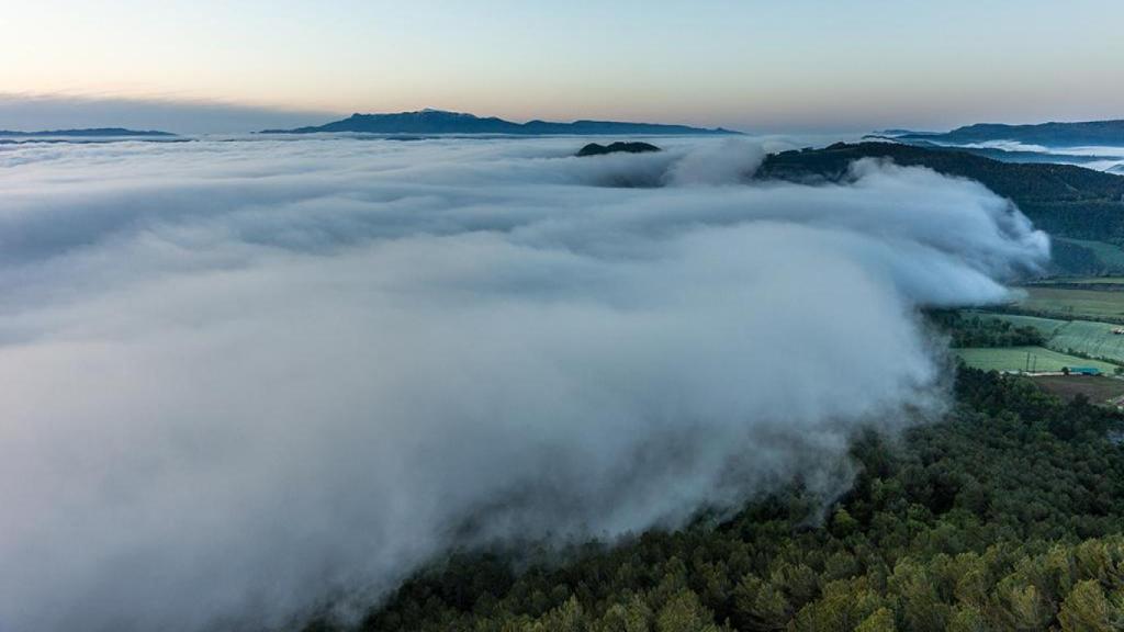 Desde el mirador Roc Llarg en Sant Bartomeu del Grau