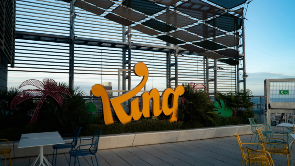 Interior de las oficinas de King en Barcelona