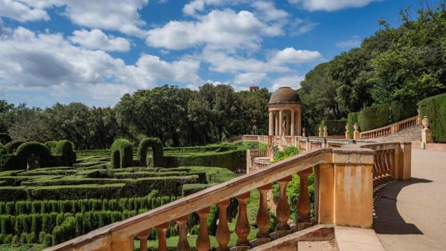 El laberinto vegetal del parque de Horta de Barcelona