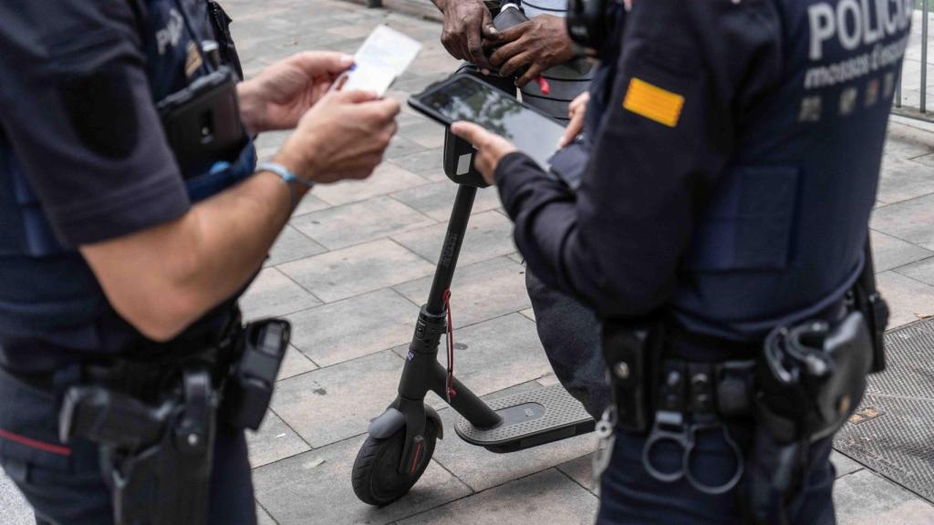 Control de patinetes en L'Hospitalet