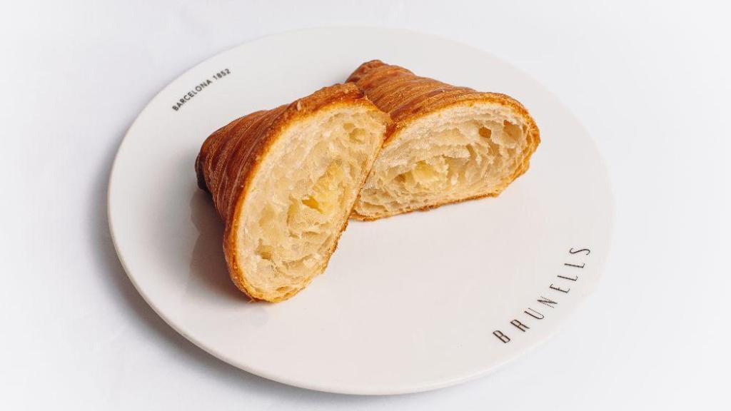 Croissant de mantequilla de la pastelería Brunells, premiado como el mejor de España