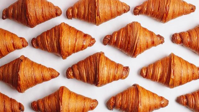 Croissant de mantequilla de la pastelería Brunells, premiado como el mejor de España