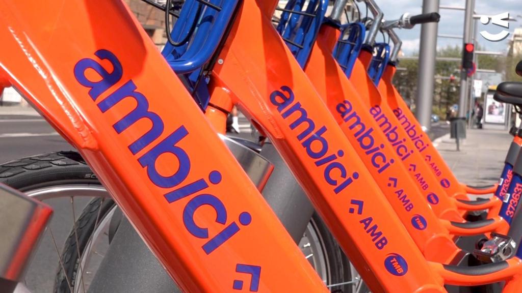 Bicicletas del servicio metropolitano de 'sharing'