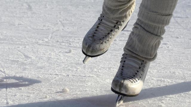 Imagen de archivo de una pista de hielo