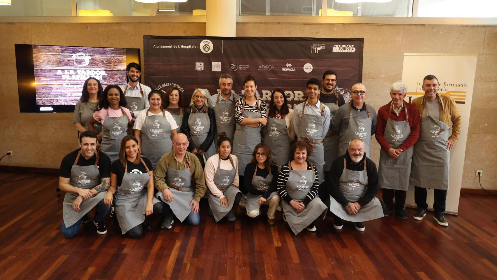 Presentación de la ruta gastronómica 'A la tardor, platillos!' de L'Hospitalet