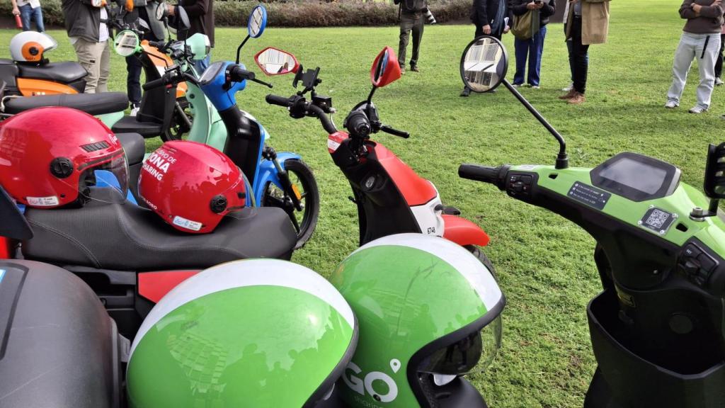 Motos del servicio de 'sharing'