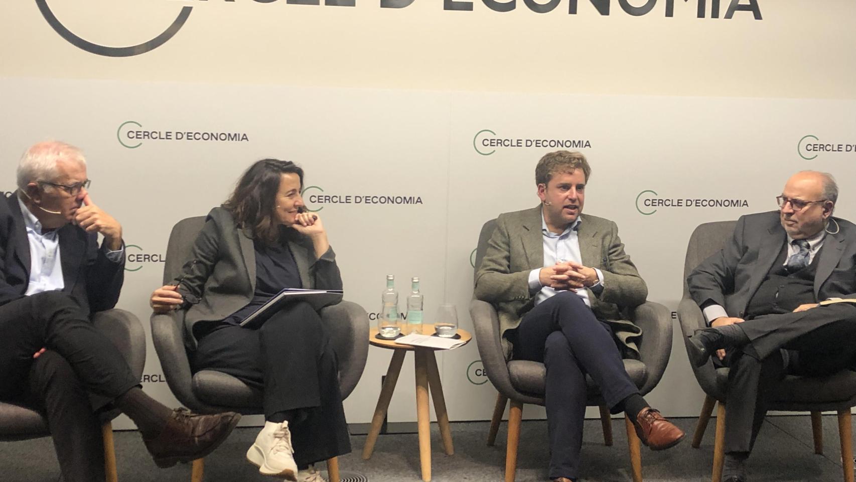 Debate sobre el libro 'Madrid DF' en el Cercle d'Economia