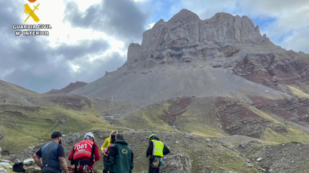 Fallece un senderista en la zona del pico Castillo d'Acher