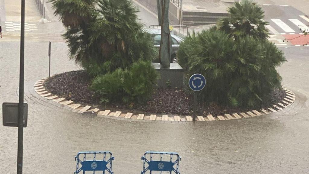 Zona del del Ànec Blau al pueblo de Castelldefels