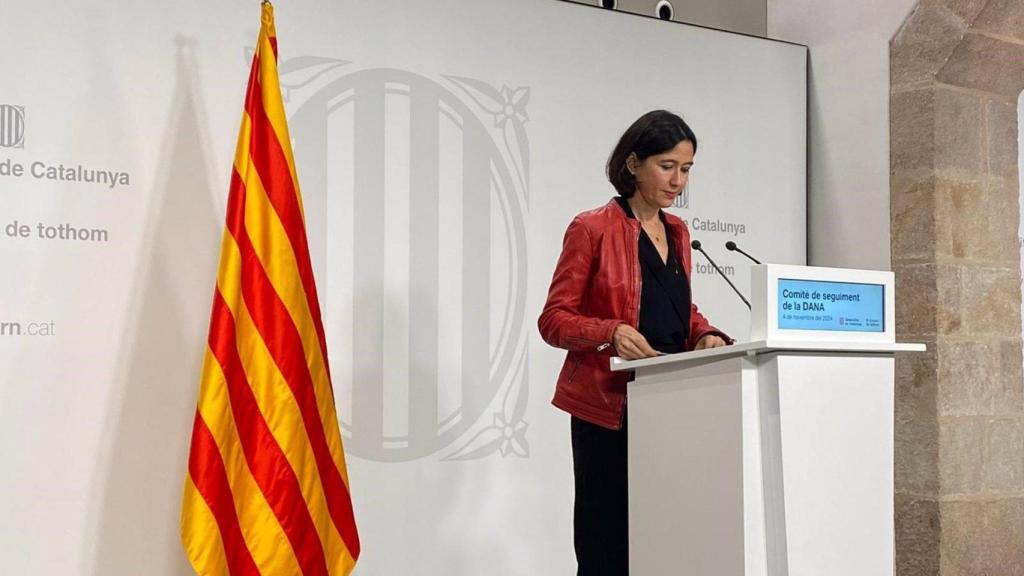 La consellera de Interior y Seguridad Pública de la Generalitat, Núria Parlon