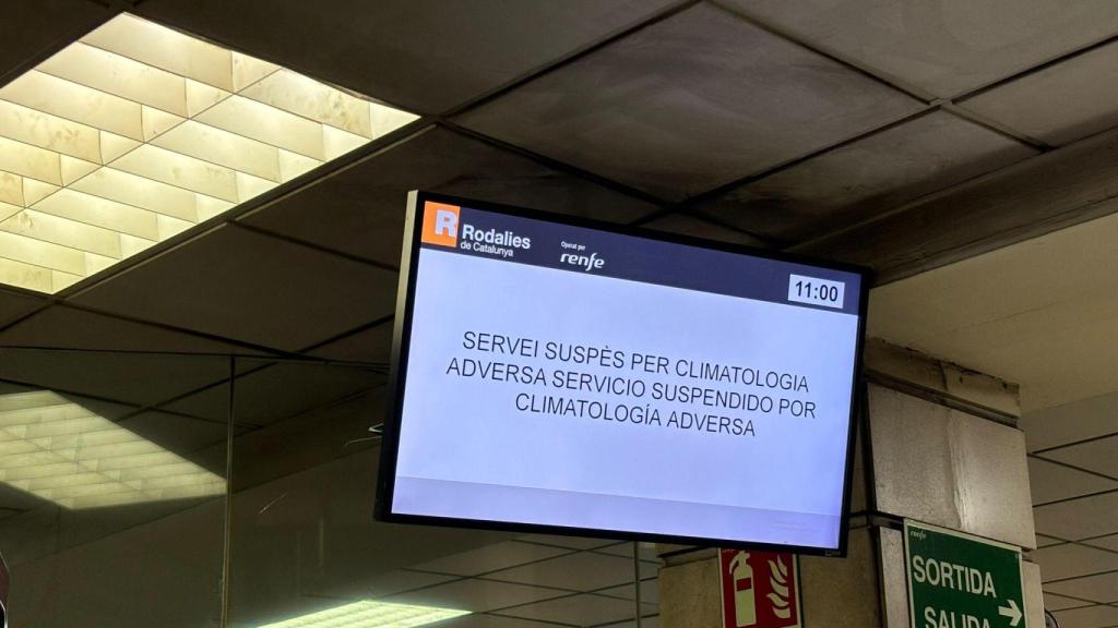 Imagen de la información de Renfe