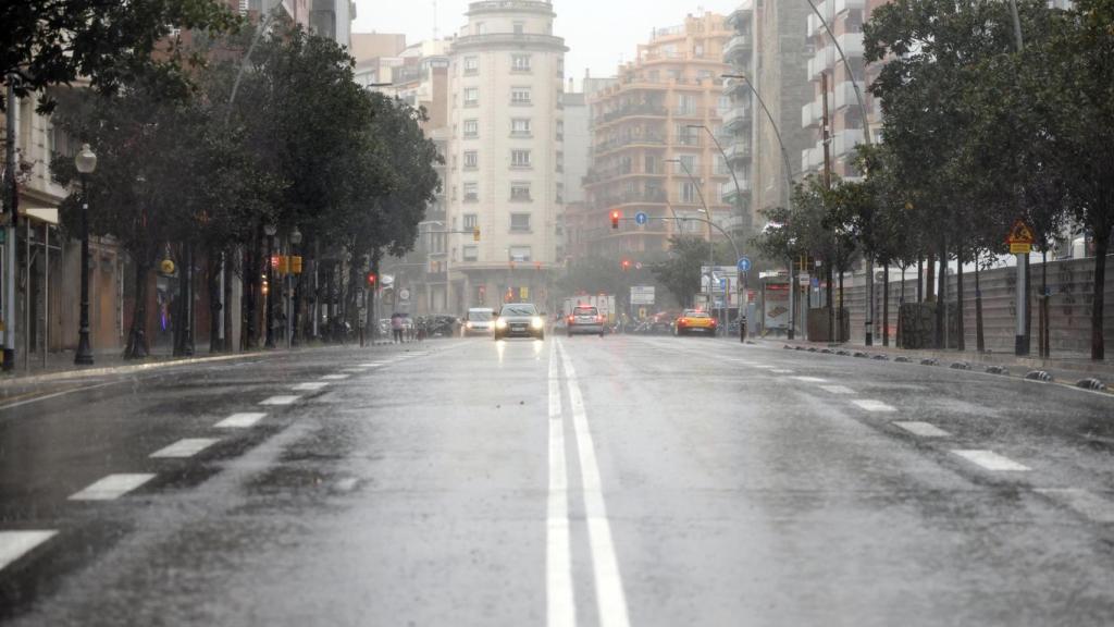 El Barcelonès y el Garraf, en alerta roja por lluvias torrenciales