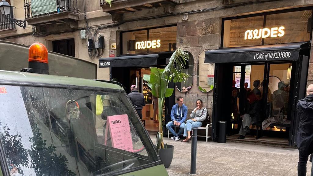 Local de Eat Nudes en el distrito de Ciutat Vella