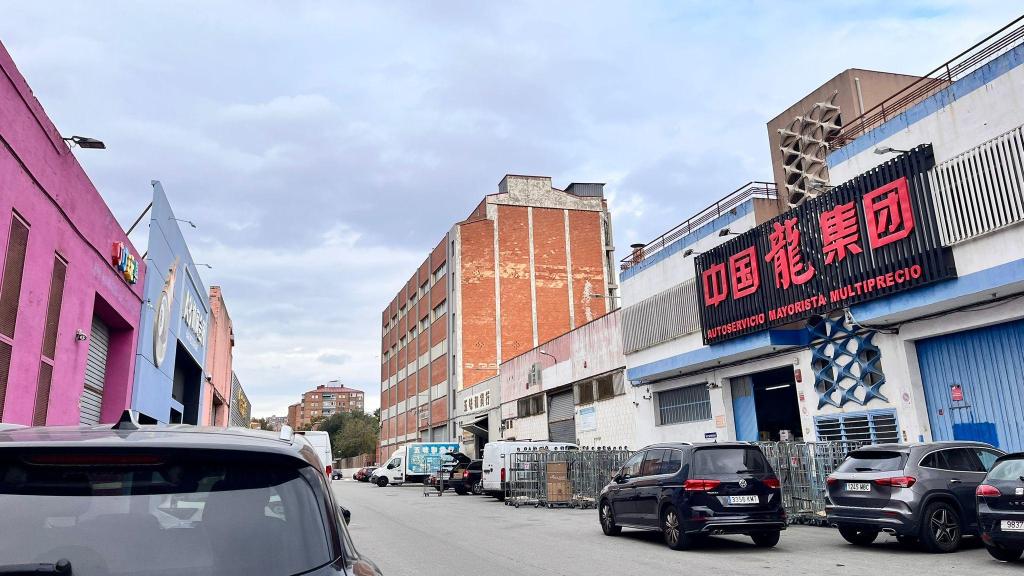 La calle Sant Lluc de Badalona