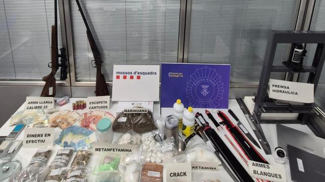 Desmantelada una banda de narcotráfico en L'Hospitalet