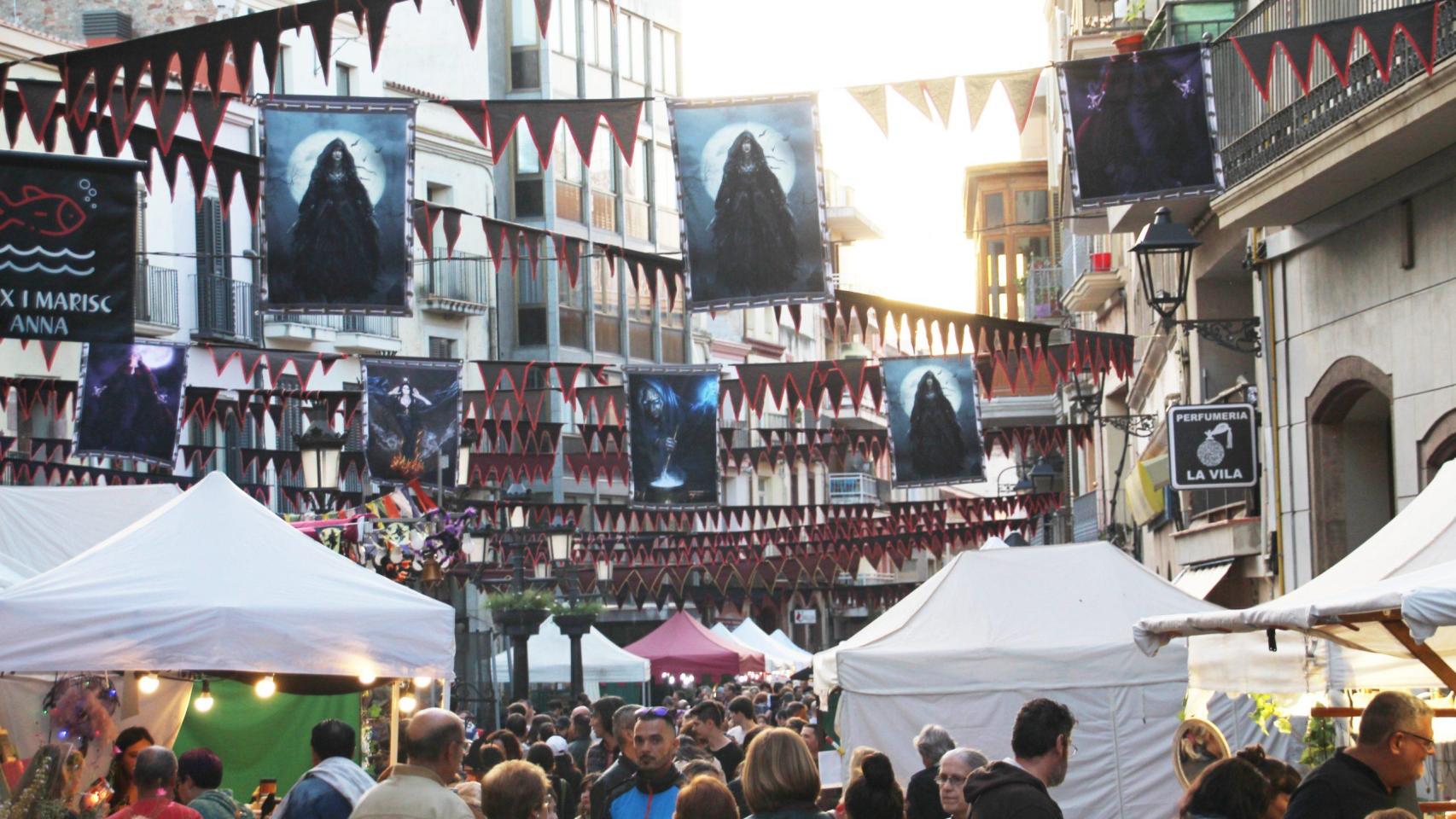 Imagen de archivo de una Feria de Brujas en un municipio de Barcelona