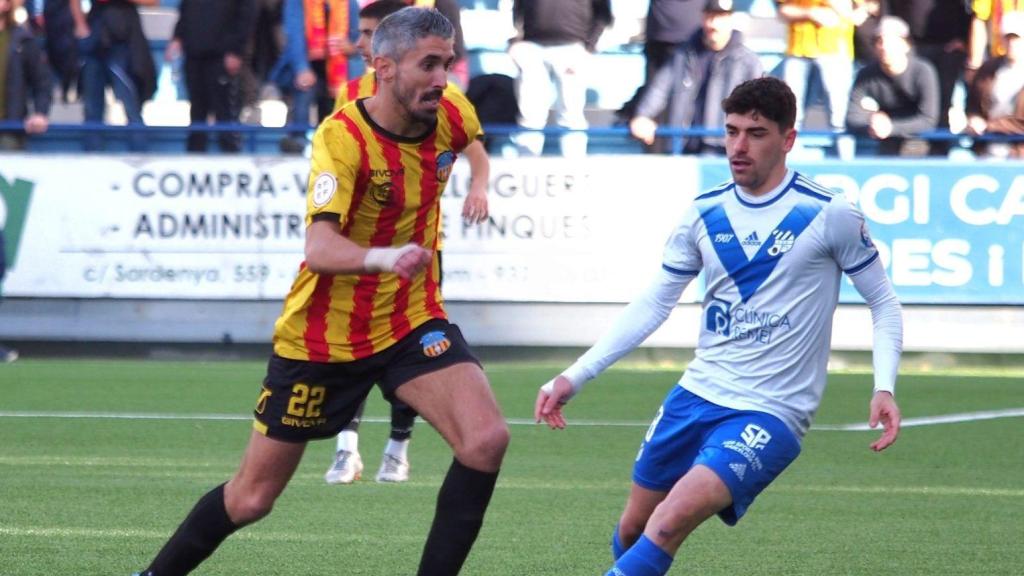 Jugadores de Europa y Sant Andreu en una imagen de archivo