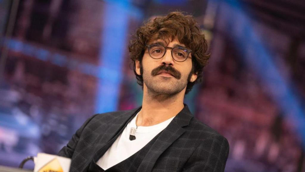 El actor catalán David Verdaguer durante su visita en el Hormiguero