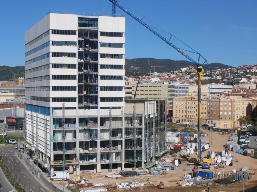 Hospital Vithas Barcelona en obras