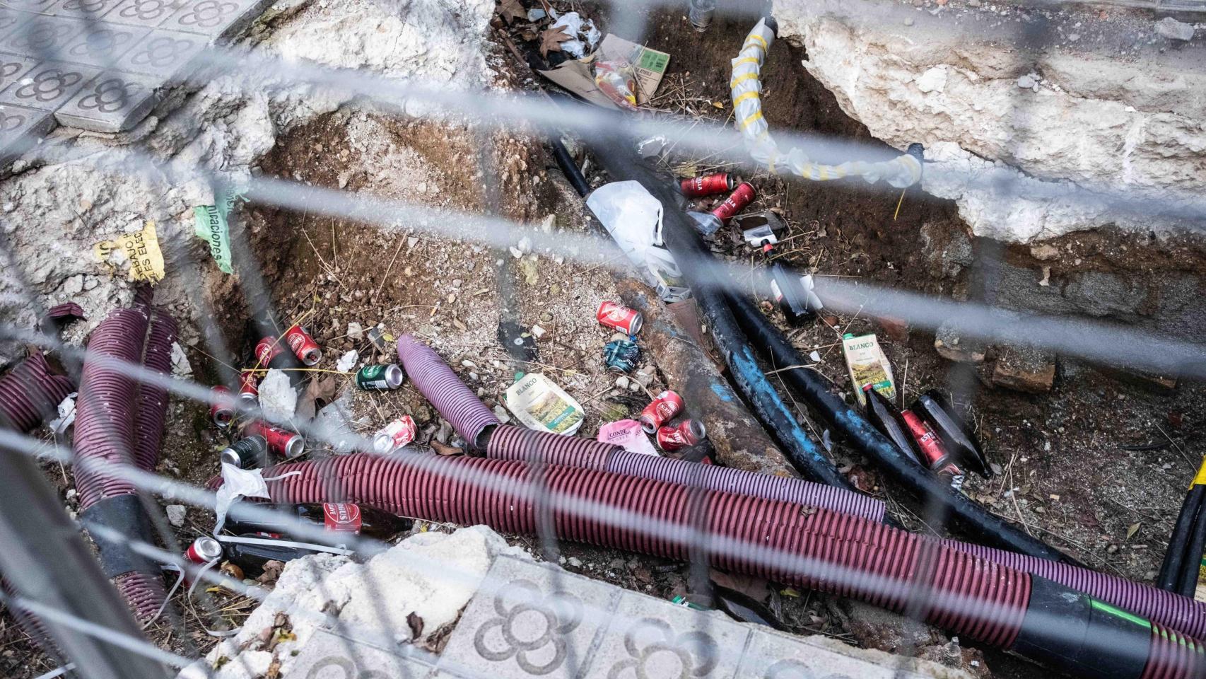 Obras en Barcelona en una imagen de archivo