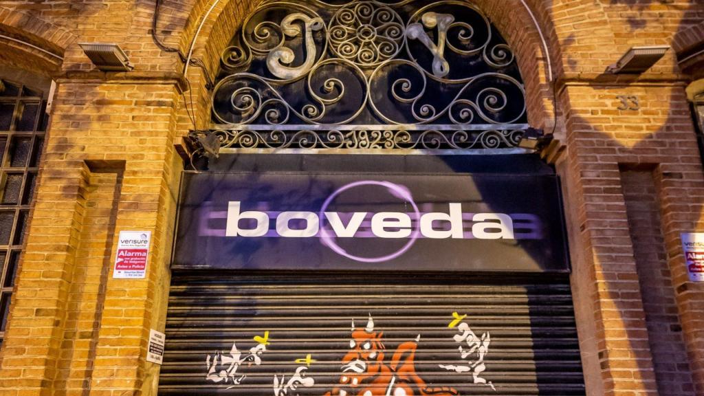 Fachada de la Sala Bóveda de Barcelona